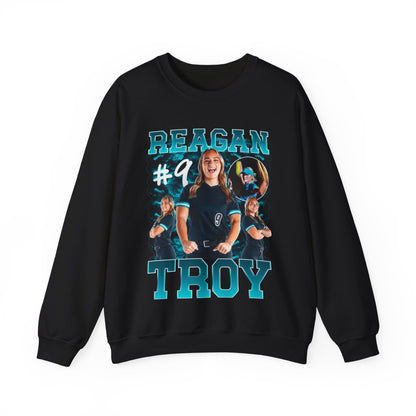 Reagan Troy Single Color Combo Crewneck Sweatshirt