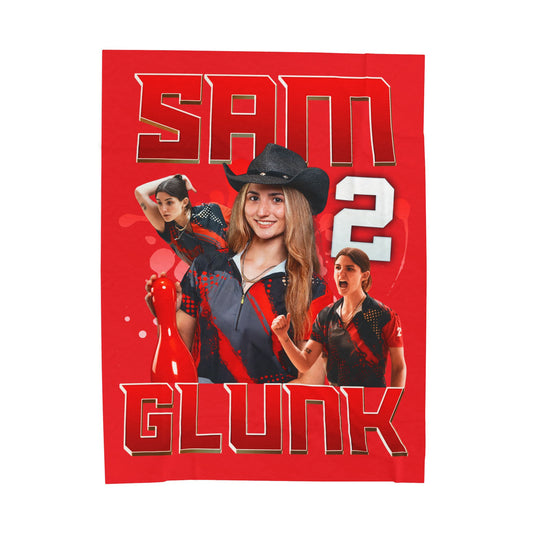 Sam Glunk 60"-80" Plush Blanket
