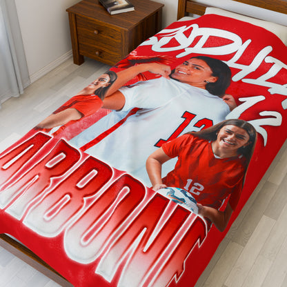 Sophia Carbone 60"-80" Plush Blanket