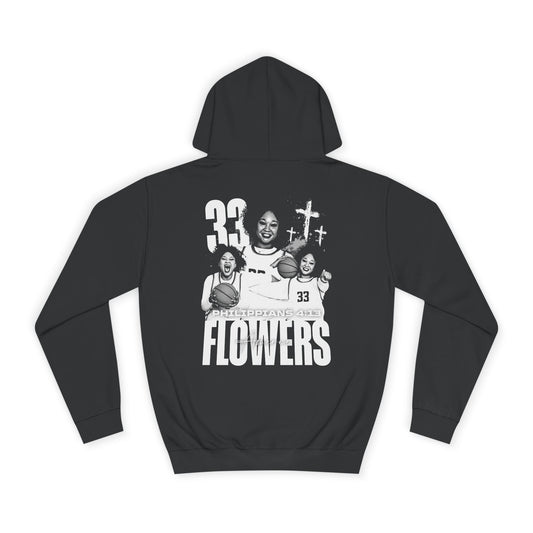 Amerie Flowers Premium Vintage Blackout Hoodie