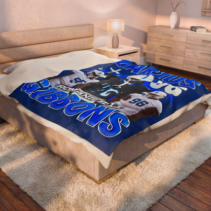 Darius Gibbons 60"-80" Plush Blanket