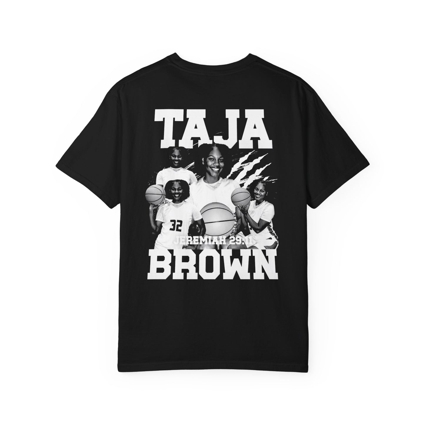 Taja Brown Vintage Blackout Premium Tee