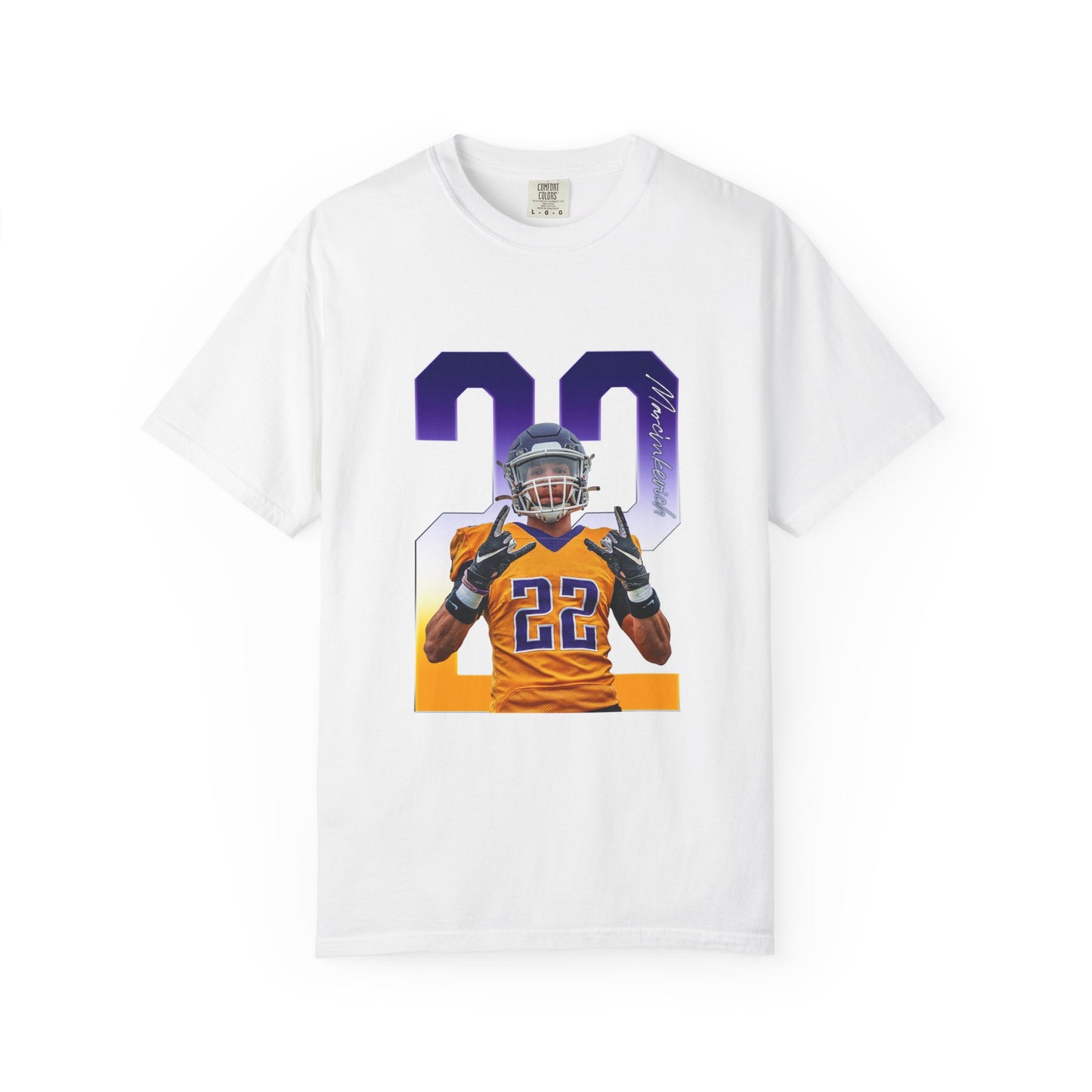 Josh Marcinkevich Player Icon Number Premium Tee