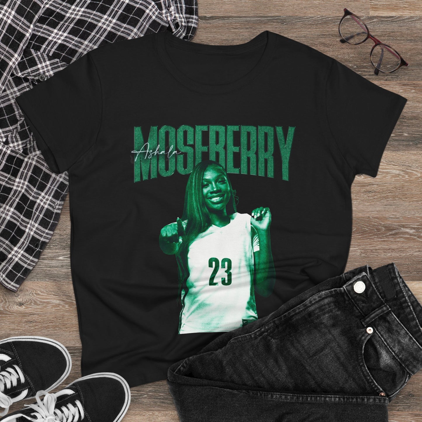 Ashala Moseberry Faded Glory Women's Tee