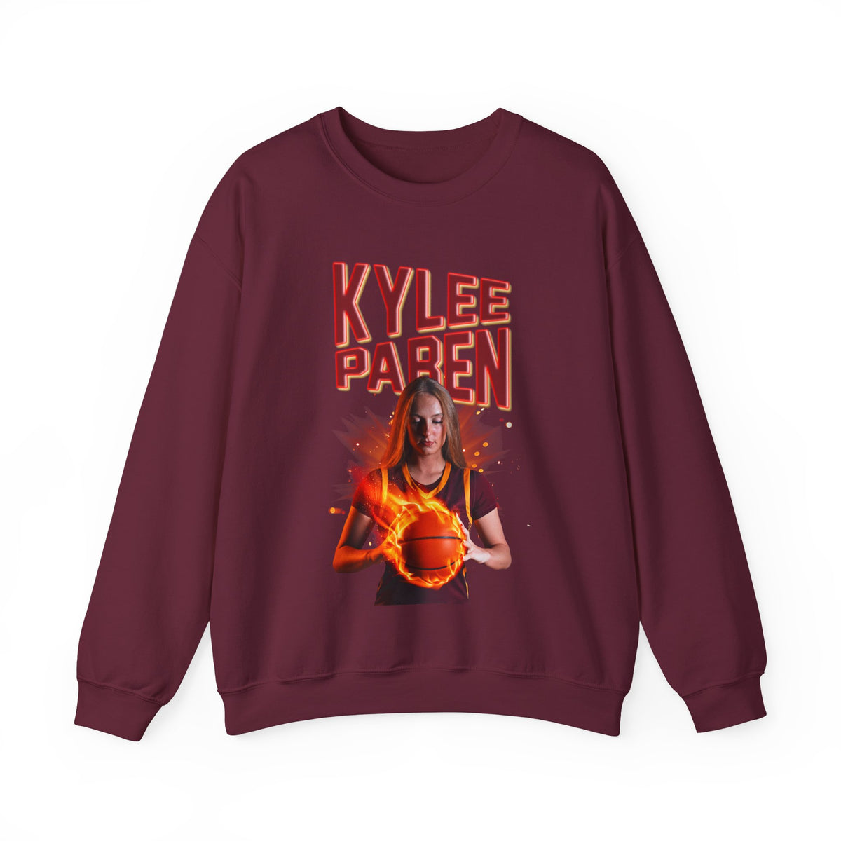 Kylee Paben Flame Burst Crewneck Sweatshirt