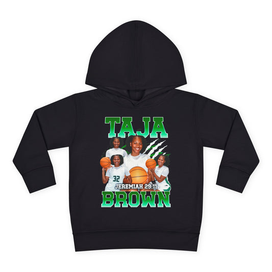 Taja Brown Toddler Pullover Hoodie