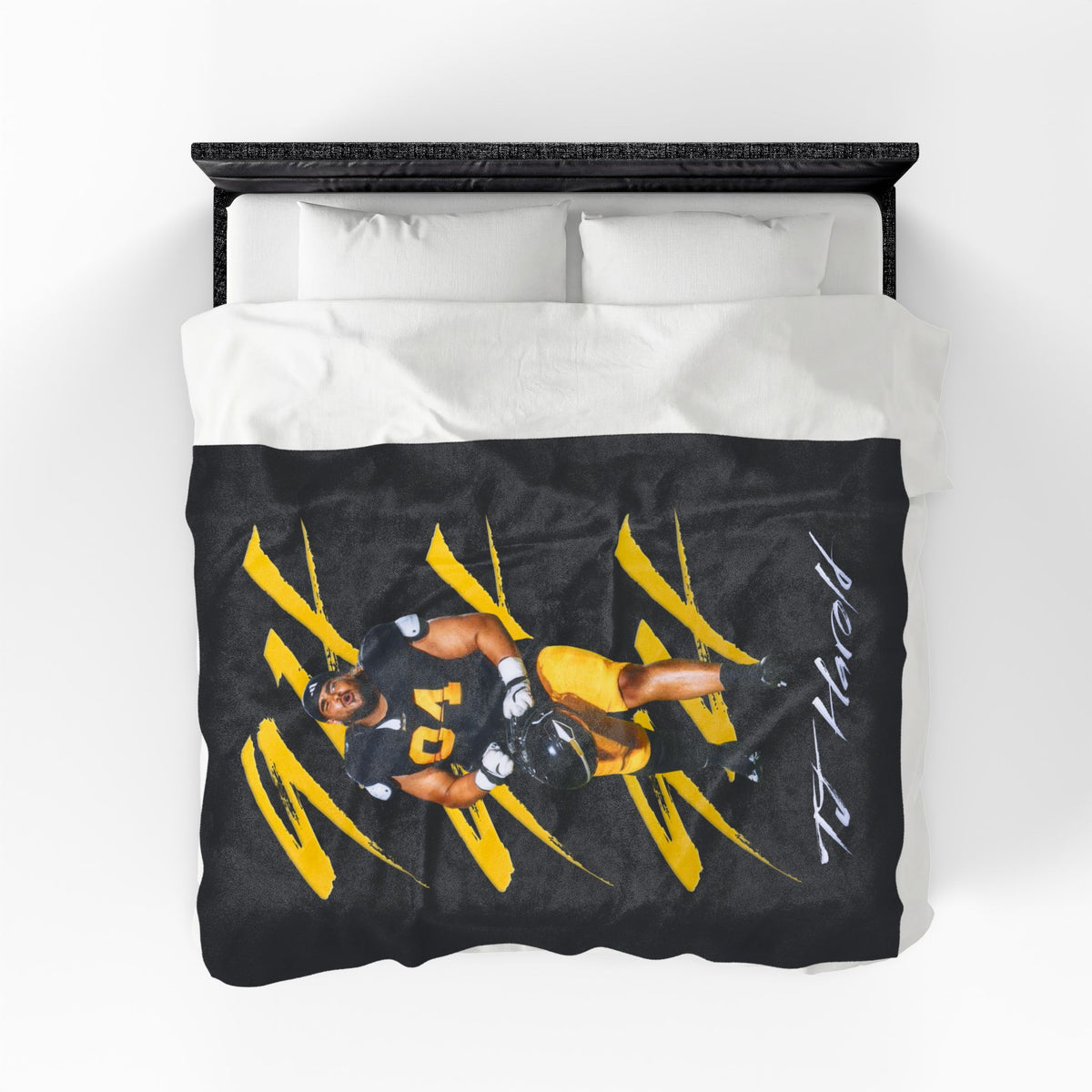 TJ Harold  60"-80" Plush Blanket