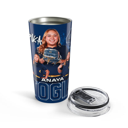 Anaya Togia Name & Number Ombre 20oz Tumbler