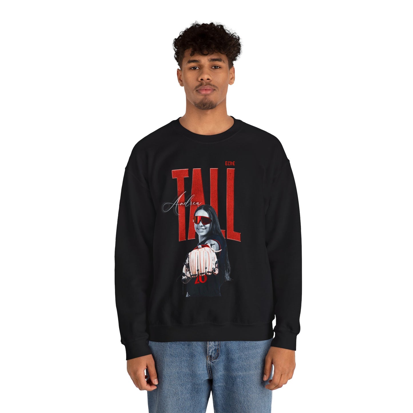Andrea Tall Faded Glory Crewneck Sweatshirt