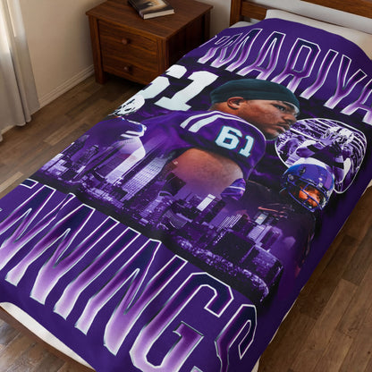 D'Mariyae Jennings 60"-80" Plush Blanket