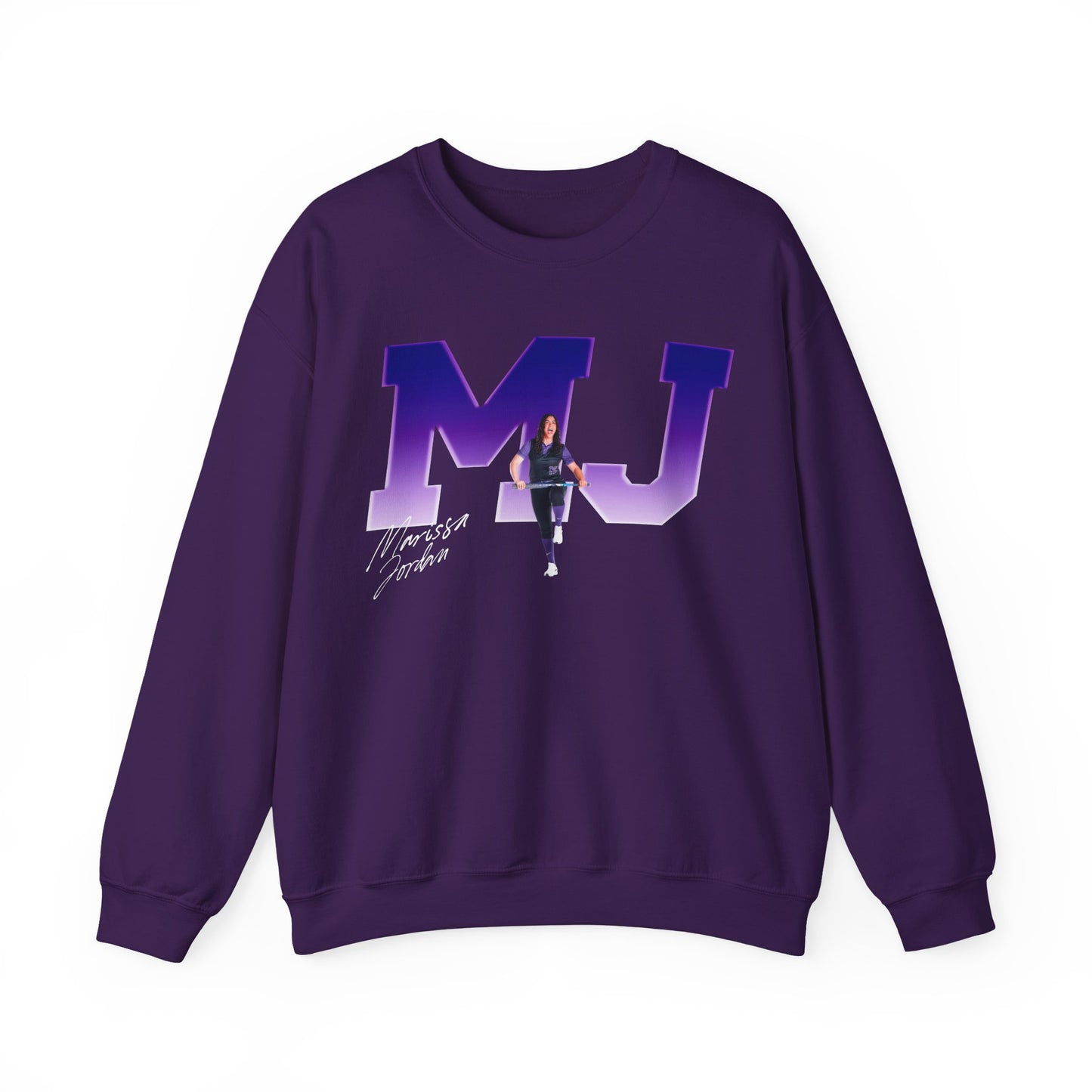Marissa Jordan Big Initials Crewneck Sweatshirt