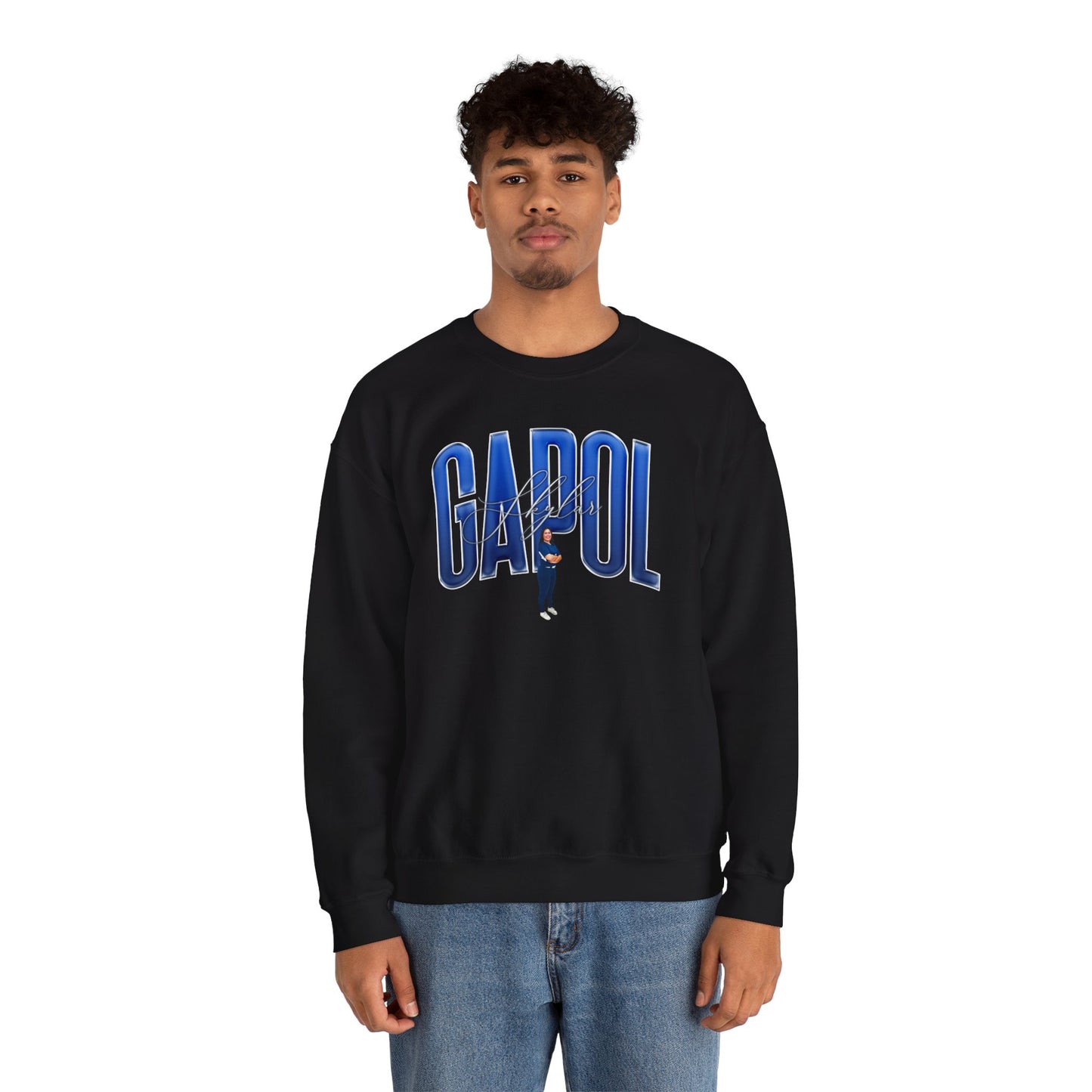 Skylar Gapol Big Last Name Crewneck Sweatshirt