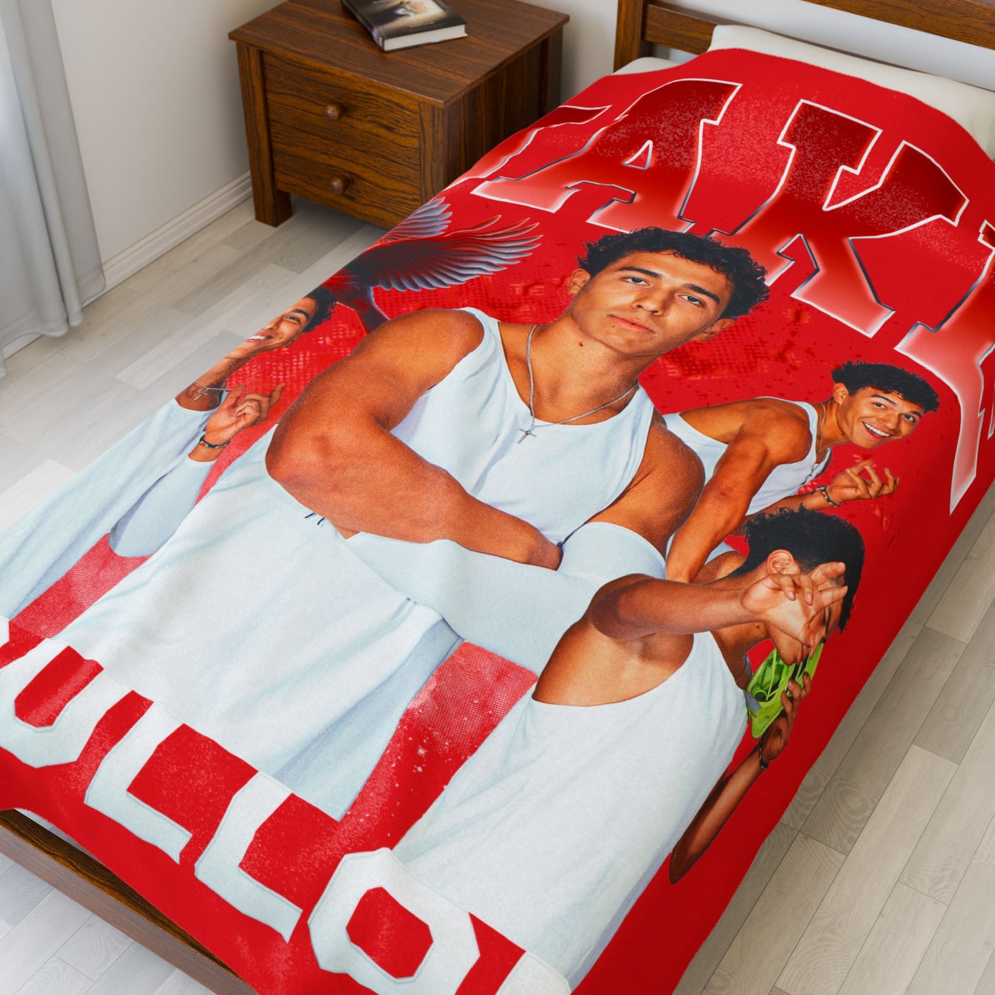 Jake Grullon 60"-80" Plush Blanket