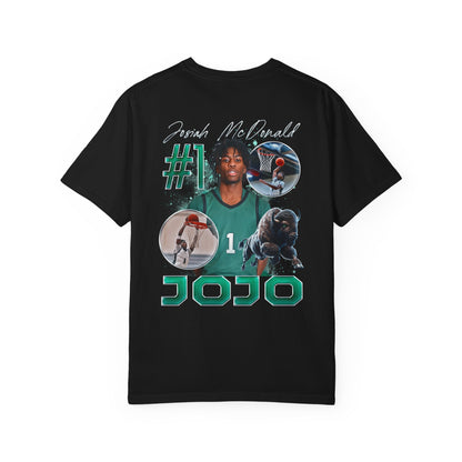 Josiah McDonald Logo Front & Back Premium Tee