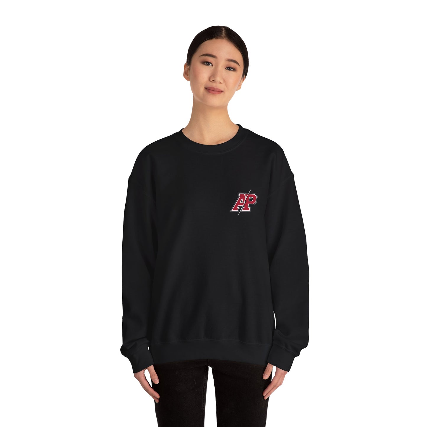 Ana Powell Logo Front & Back Crewneck