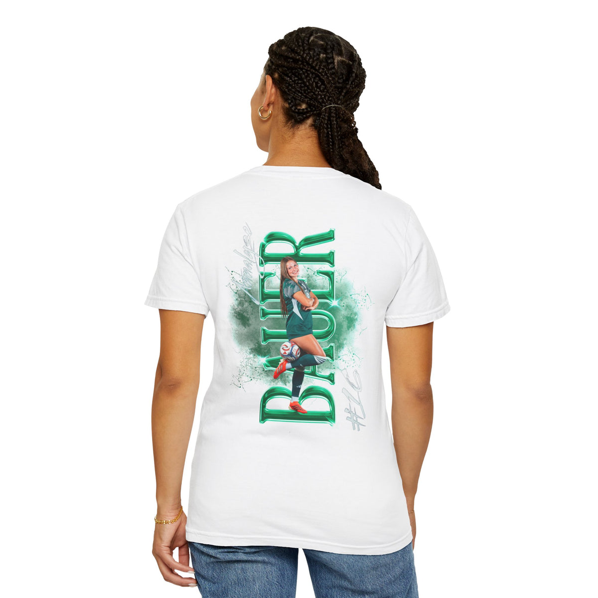 Annalyse Bauer Logo Front & Back Premium Tee