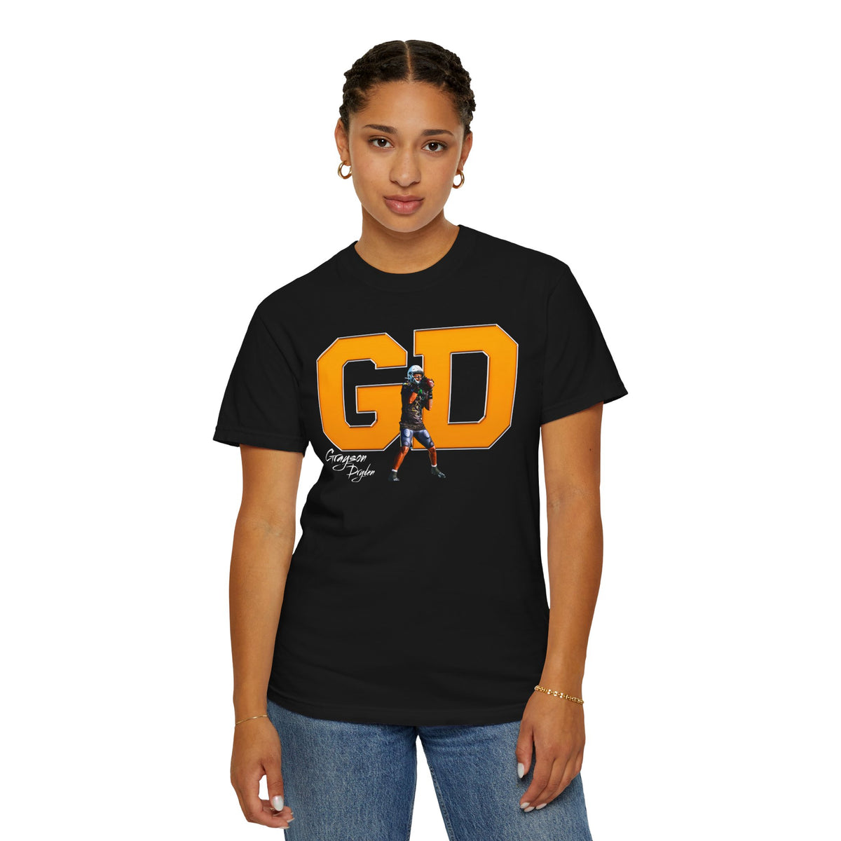 Grayson Dryden Big Initials Premium Tee