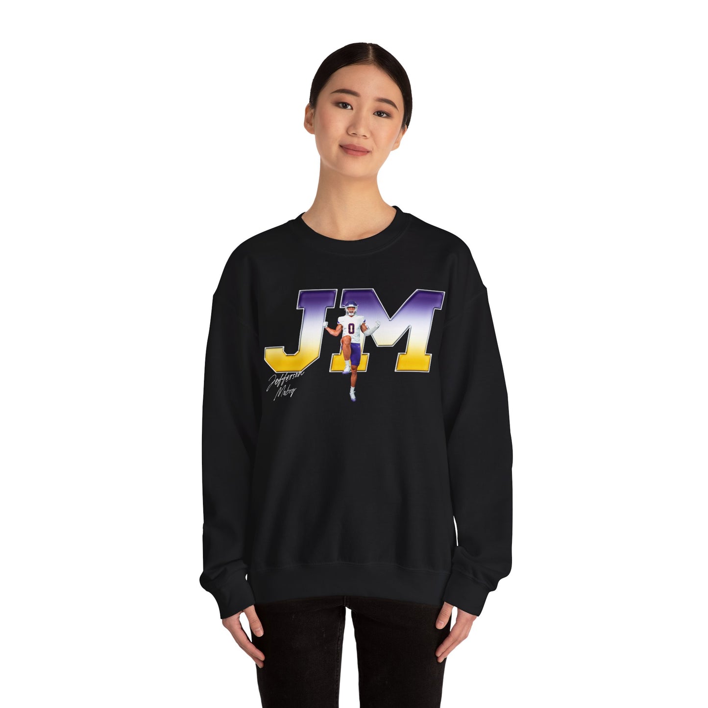 Jefferson Mobry Big Initials Crewneck Sweatshirt
