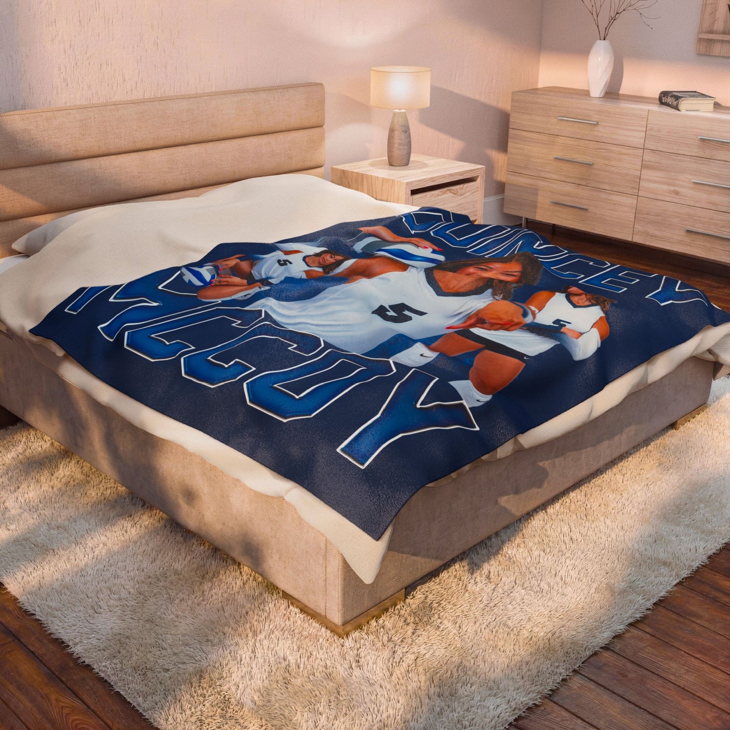 Quincey McCoy 60"-80" Plush Blanket