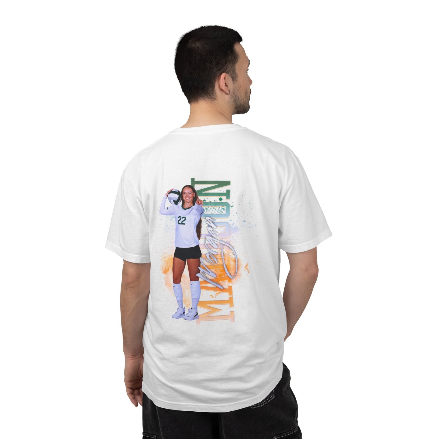 Morgan Madison Logo Front & Back Premium Tee