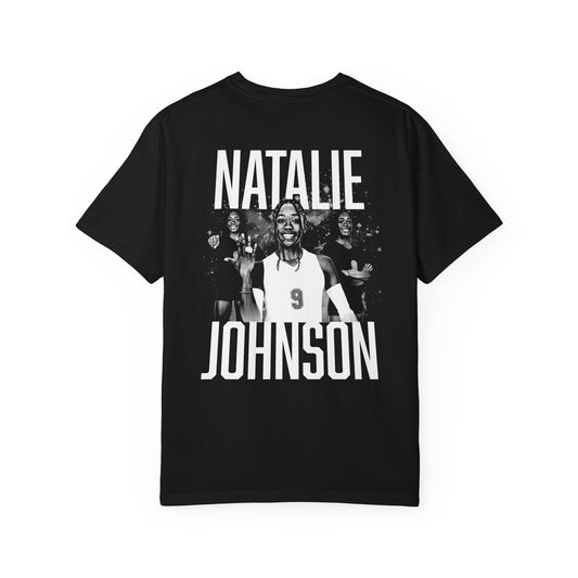Natalie Johnson Heavyweight Vintage Blackout Tee