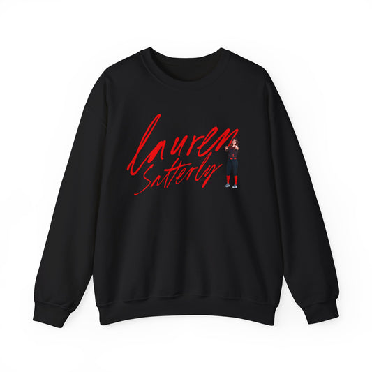 Lauren Satterly Cursive Crewneck Sweatshirt