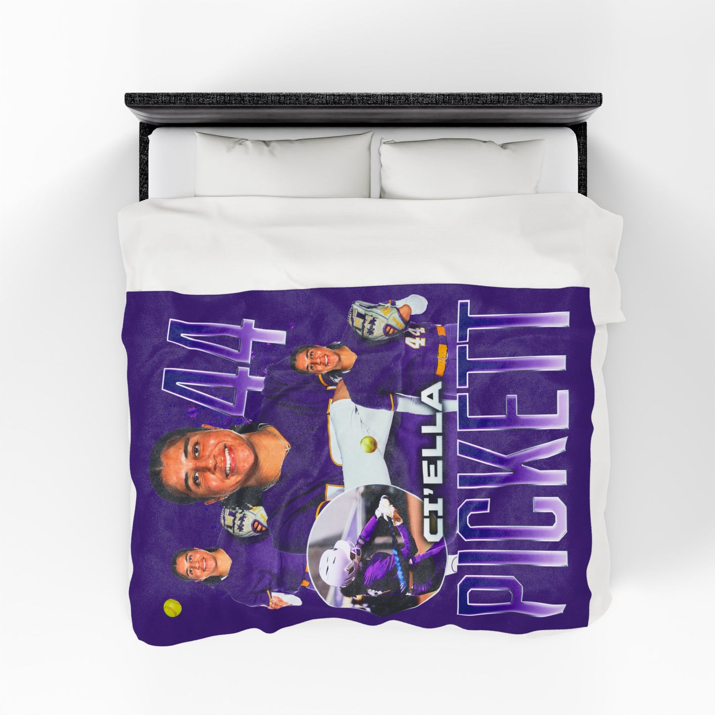 Ci'Ella Pickett 60"-80" Plush Blanket