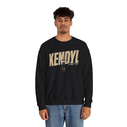 Kendyl Rainey Cursive Combo Crewneck Sweatshirt