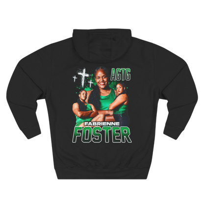 Fabrienne Foster Soft-Style Badge Hoodie
