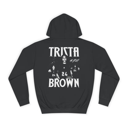 Trista Brown Vintage Blackout Premium Hoodie