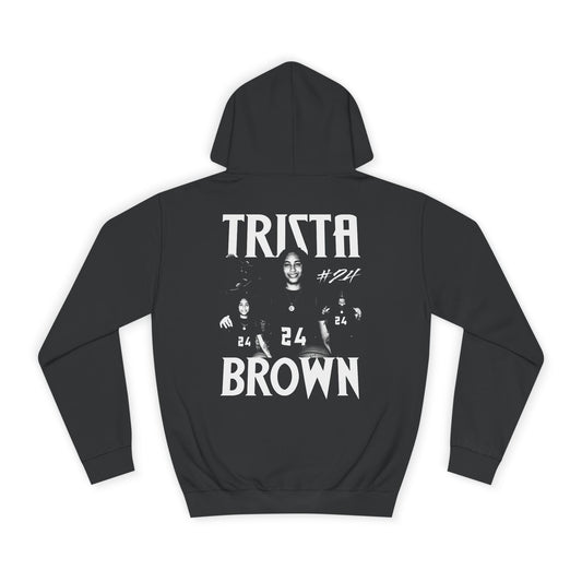 Trista Brown Vintage Blackout Premium Hoodie