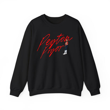 Peyton Pryor Cursive Crewneck Sweatshirt