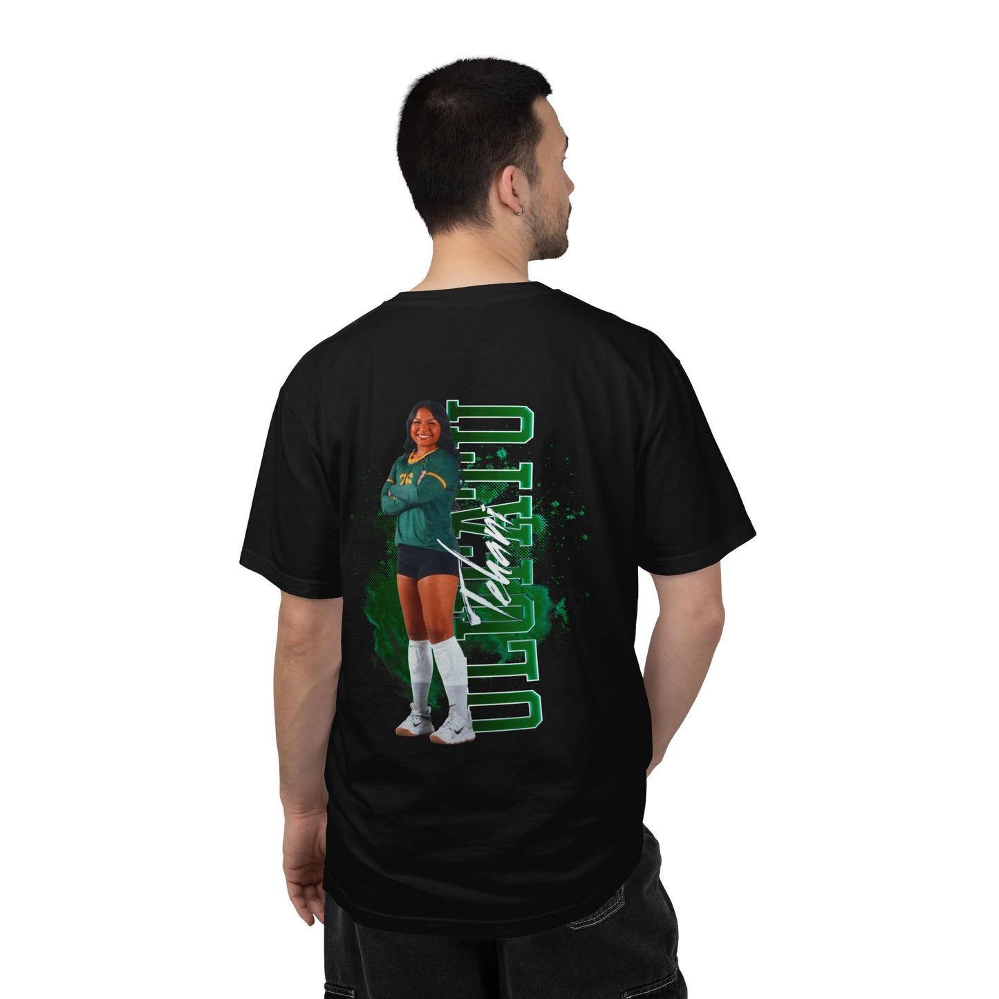 Tehani Ulufatu Logo Front & Back Premium Tee