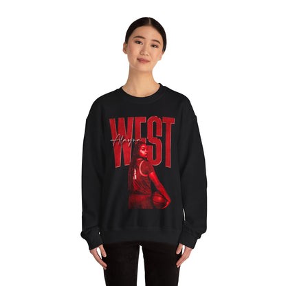 Alayna West Faded Glory Crewneck Sweatshirt