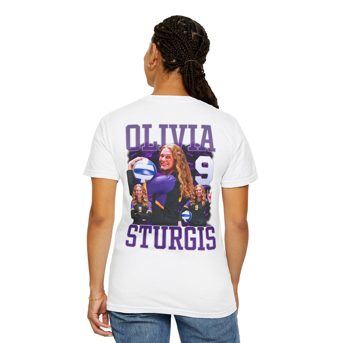 Olivia Sturgis Logo Front & Back Premium Tee