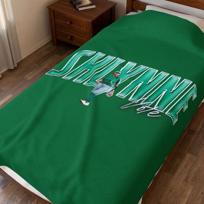 Ashlynne Vote Cursive Combo Colored 60"-80" Plush Blanket