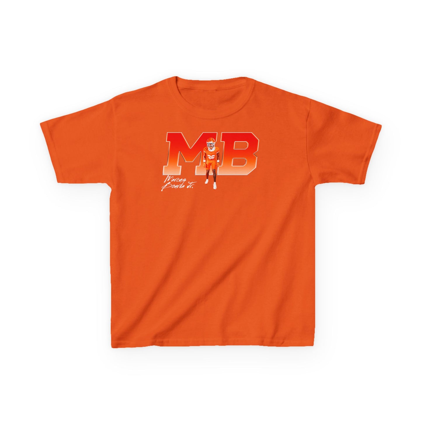 Marcus Bourda Jr. Big Initials Kids Tee