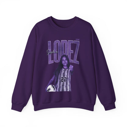Sophia Lopez Faded Glory Crewneck Sweatshirt