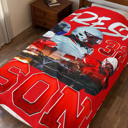 Fresh Ison 60"-80" Plush Blanket