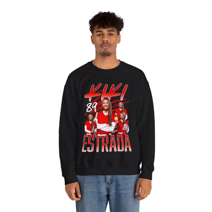 Kiki Estrada Single Color Combo Crewneck Sweatshirt
