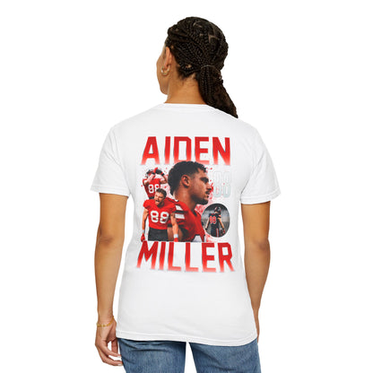Aiden Miller Logo Front & Back Premium Tee
