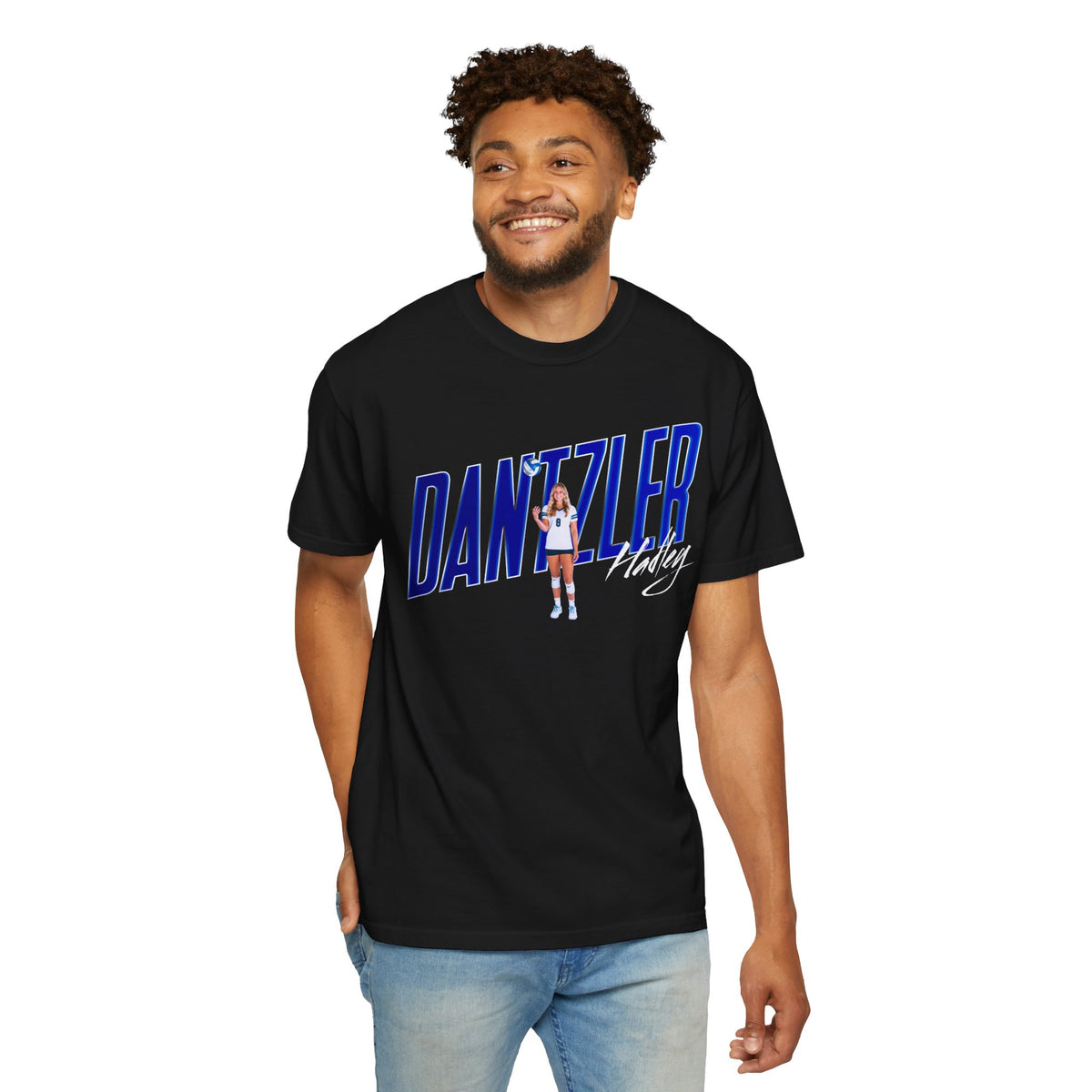 Hadley Dantzler Cursive Combo Colored Premium Tee