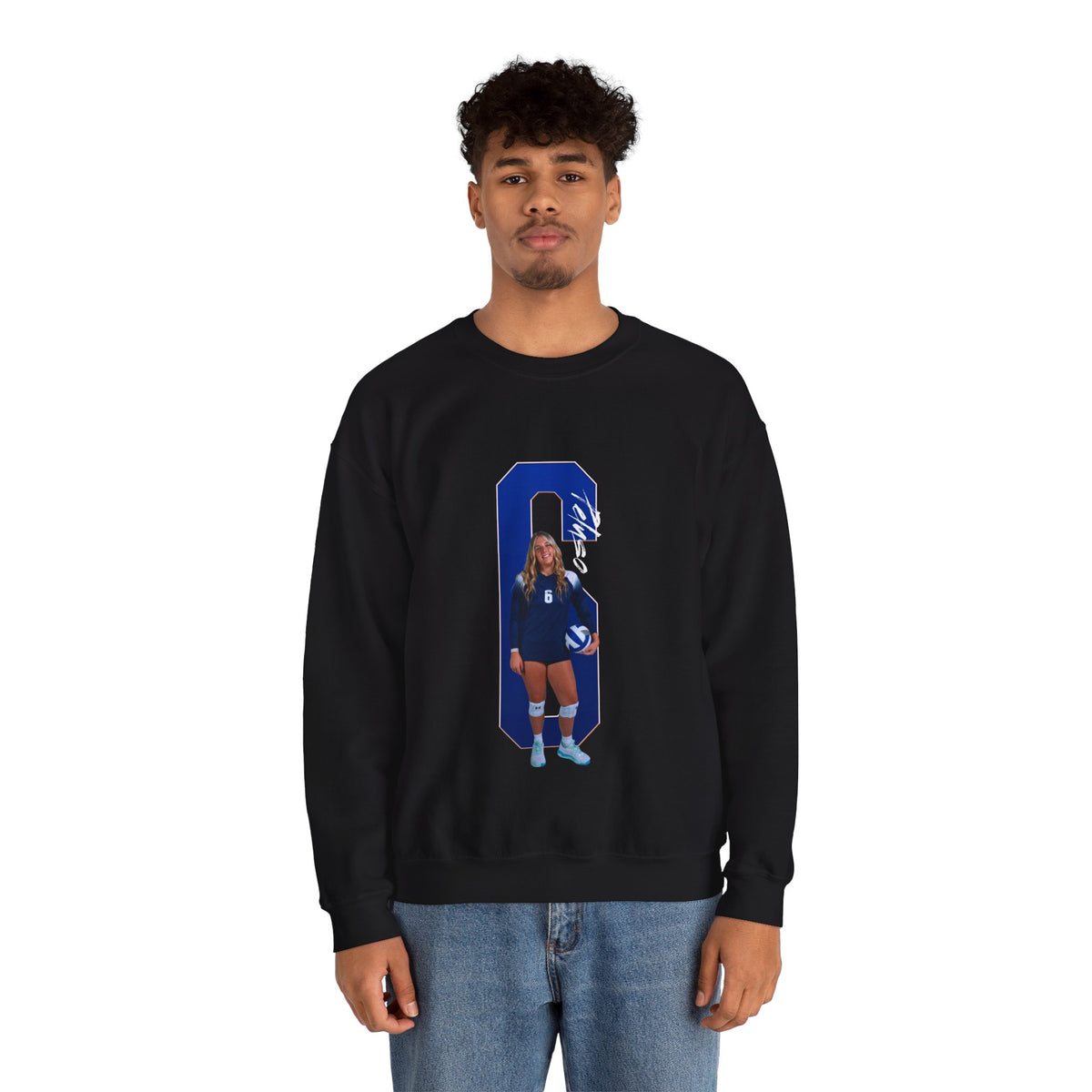 Tyler Peluso Player Icon Number Crewneck Sweatshirt
