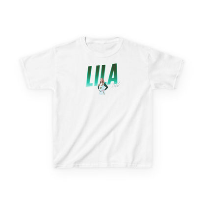 Lila Toll Cursive Combo Colored Kids Tee