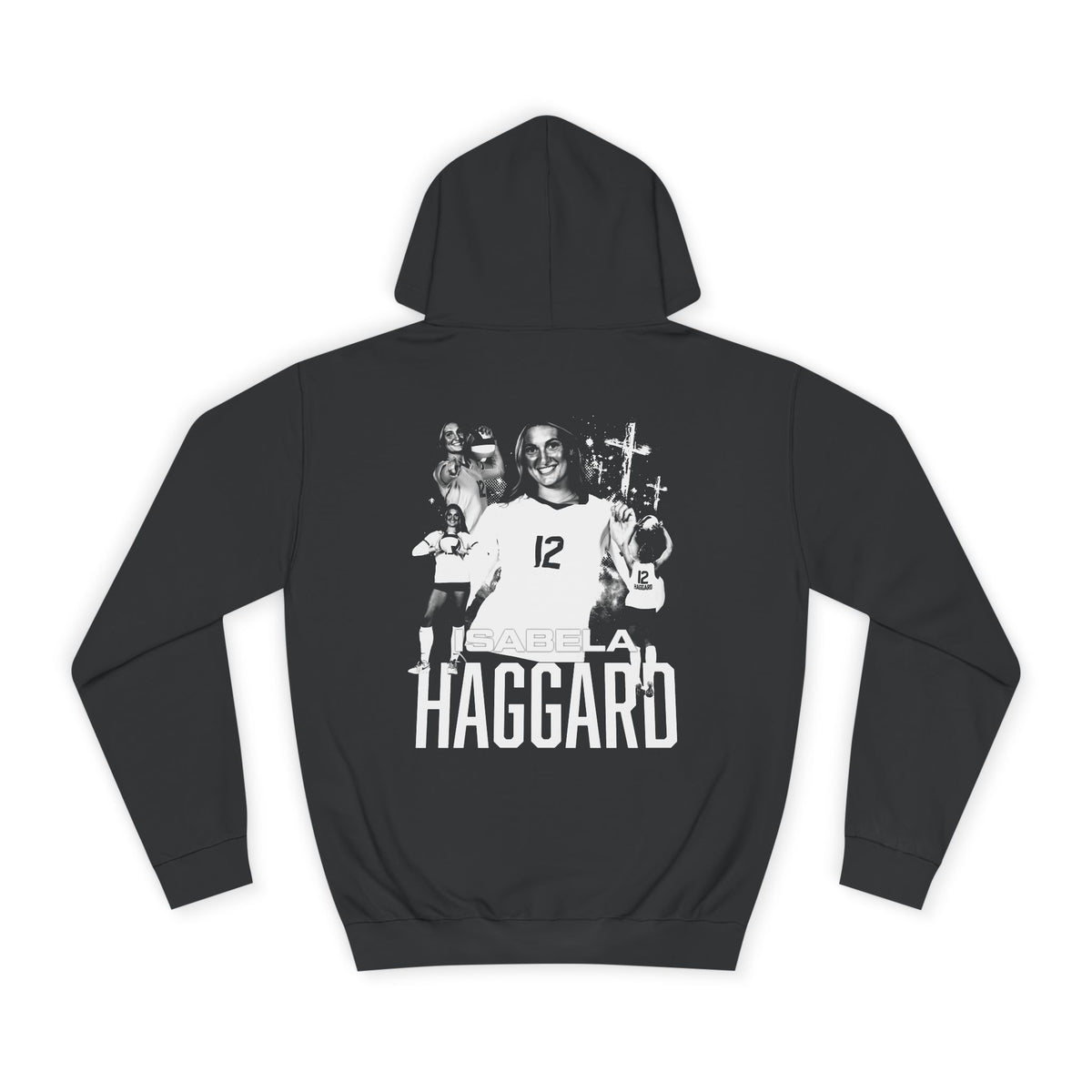 Isabela Haggard Vintage Blackout Premium Hoodie
