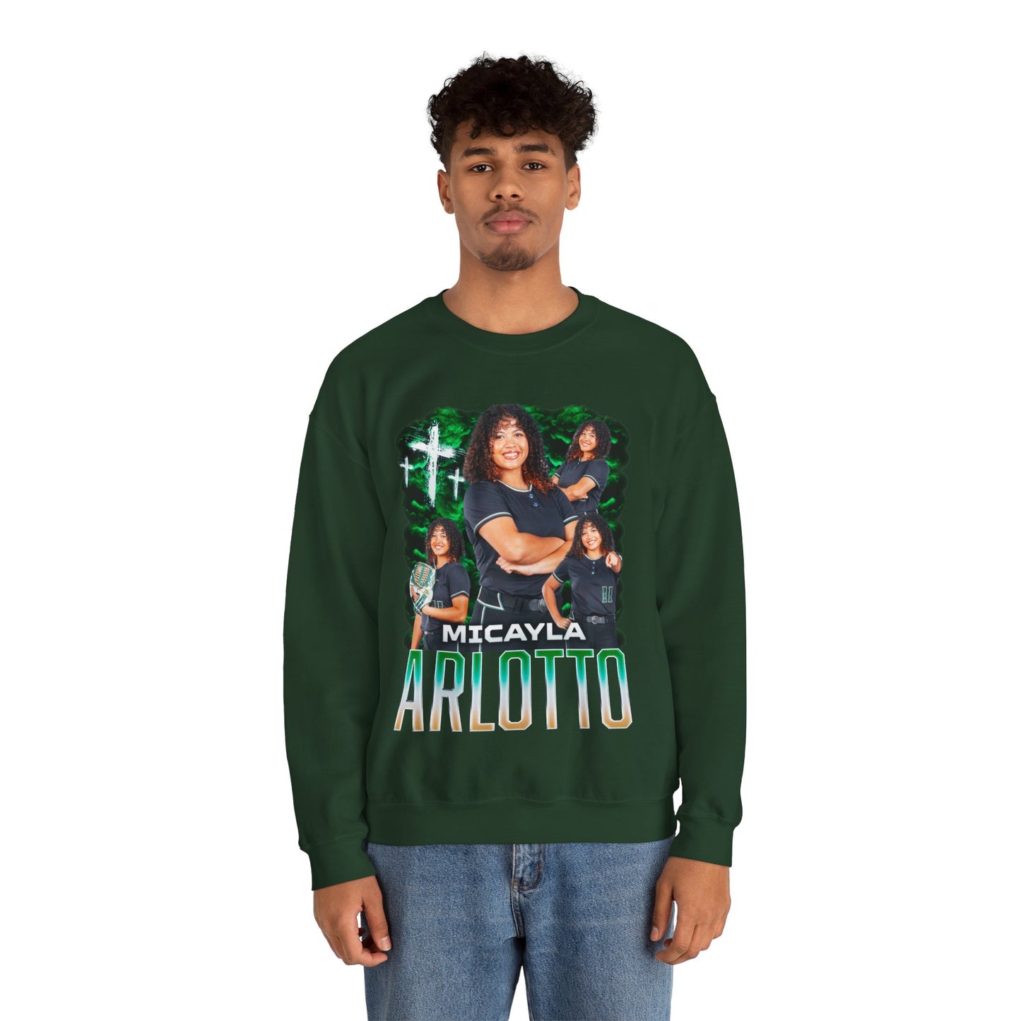Micayla Arlotto Faith Based Crewneck Sweatshirt