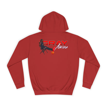 Amina Gray Big Last Name Premium Hoodie