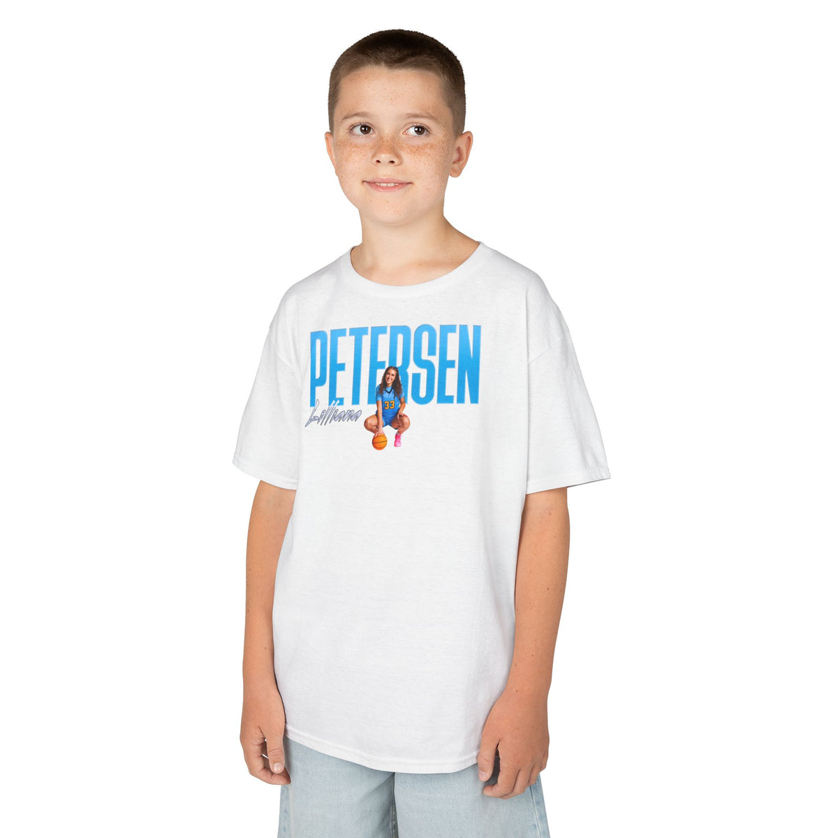 Lilliana Petersen Big Last Name Kids Tee