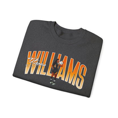 Tatyana Williams Curved Combo Crewneck Sweatshirt