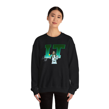 Lila Toll Big Initials Colored  Crewneck Sweatshirt